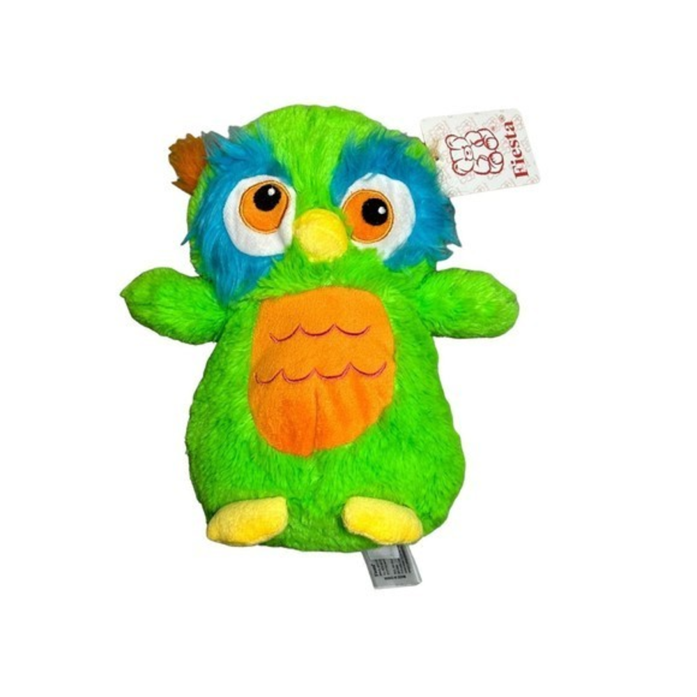 NWT Fiesta Colorful‎ Green Blue Orange Stuffed Animal Plush Toy or Pillow